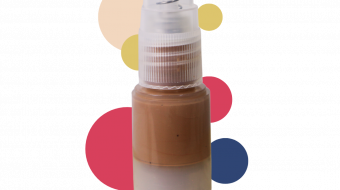 Tinted Cream for Sun Protector Warm Beige TiO2 SPF in vitro