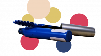 Volumizer Mascara Blue SPF in vitro 7 UVA  